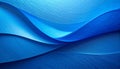 Abstract Blue Waves Textured Background with Smooth Curved Layers and Subtle Ripples image Royalty Free Stock Photo