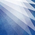 Abstract blue and white background design with light transparent material layers with faint texture in geometric fan pattern Royalty Free Stock Photo