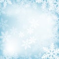 Abstract blue and white christmas background Royalty Free Stock Photo