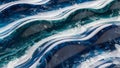 Abstract Blue and White Dynamic Fluid Waves Background Royalty Free Stock Photo