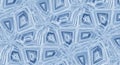 Abstract blue and white geometric crystalline ice pattern background Royalty Free Stock Photo