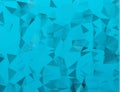 Abstract Blue White Polygonal Mosaic Background, Vector illustration, Creative Business Design Templates. Royalty Free Stock Photo