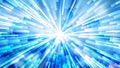 Abstract Blue and White Starburst Background Royalty Free Stock Photo