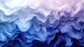 Abstract Blue and Purple Wavy Gradient Background Royalty Free Stock Photo