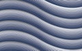 Abstract blue and white wavy water clssic Royalty Free Stock Photo