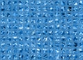 Abstract blue windows glass transparent with crystal backgrounds Royalty Free Stock Photo