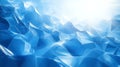 Abstract Blue Winter Light Pattern with Sun Effects Minimalist Web Design Royalty Free Stock Photo