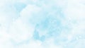 Abstract blue winter watercolor background. Sky pattern with snow Royalty Free Stock Photo