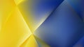 Abstract Blue and Yellow Background Royalty Free Stock Photo