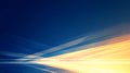 Abstract Blue and Yellow Light Streaks Background Royalty Free Stock Photo