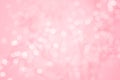 Abstract blur background : Beautiful pink Bokeh Royalty Free Stock Photo