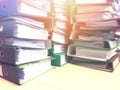 file folders stack Royalty Free Stock Photo