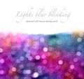 Abstract blur blinking background. Royalty Free Stock Photo