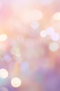 Abstract blur bokeh banner background. Rainbow colors, pastel purple, blue, gold yellow, white silver, pale pink bokeh Royalty Free Stock Photo