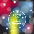 Abstract blur bokeh bright color background Royalty Free Stock Photo