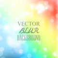 Abstract blur bokeh bright color background Royalty Free Stock Photo