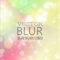 Abstract blur bokeh bright color background Royalty Free Stock Photo