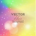 Abstract blur bokeh bright color background Royalty Free Stock Photo