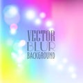 Abstract blur bokeh bright color background Royalty Free Stock Photo