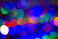 Abstract blur bokeh circles use it to texture background Royalty Free Stock Photo