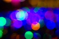 Abstract blur bokeh circles use it to texture background Royalty Free Stock Photo