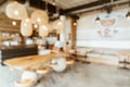 abstract blur cafe or coffee shop Royalty Free Stock Photo