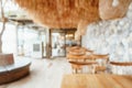 abstract blur cafe or coffee shop Royalty Free Stock Photo