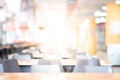 Abstract blur cafeteria. Blurred canteen dining hall Royalty Free Stock Photo