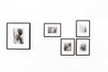 Abstract blur contemporary art gallery Royalty Free Stock Photo