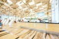 Abstract blur and defocused changi aiport terminal interior Royalty Free Stock Photo