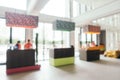 Abstract blur and defocused hotel looby and lounge Royalty Free Stock Photo