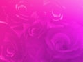 Abstract blur pink and purple roses flower on nature background, template, banner, name card, copy space