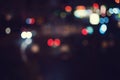 Abstract blured background of nght cityscape Royalty Free Stock Photo