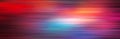 Abstract blured colorful blue and red background with line. Motion, speed technology web banner Royalty Free Stock Photo