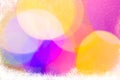 Abstract Blurred Background, colored light spots Royalty Free Stock Photo