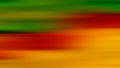 Abstract blurred background, green, red and yellow horizontal lines Royalty Free Stock Photo