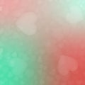 Abstract blurred background, heart bokeh abstract background vector flower design Royalty Free Stock Photo