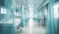 Abstract blurred background hospital Royalty Free Stock Photo