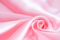 Abstract blurred background of luxury pink wrinkled with waves, wavy folds for background texture, Background image in a sweet, Royalty Free Stock Photo