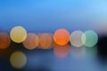 Abstract blurred bokeh colorfu beautiful in night view