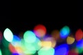 Abstract blurred christmas ligth background