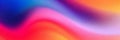 Abstract blurred color gradient purple red orange blue grainy color gradient background. Smooth transitions of