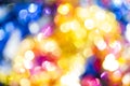 Abstract blurred colorful bokeh background Royalty Free Stock Photo