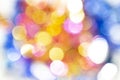 Abstract blurred colorful bokeh background Royalty Free Stock Photo