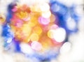 Abstract blurred colorful bokeh background Royalty Free Stock Photo