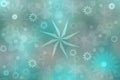 Abstract blurred festive delicate winter christmas or Happy New Year background texture with shiny light turquoise pink and bright