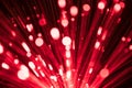 abstract blurred fiber optic line light for network or technology background Royalty Free Stock Photo