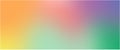 Abstract blurred gradient background in bright rainbow colors. Colorful rainbow gradient. Smooth blend banner template