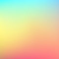 Abstract blurred gradient background. Soft color smooth banner template. Red yellow and blue mesh. vector illustration