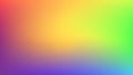 Abstract blurred gradient mesh background. Colorful smooth banner background. Bright rainbow colors blend illustration. Vector
